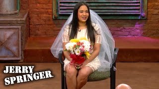 Wedding RUINED By Cheating  Jerry Springer  Season 27 [upl. by Anahsohs]