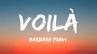 Barbara Pravi  Voilà Lyrics France 🇫🇷 Eurovision 2021 [upl. by Doubler]