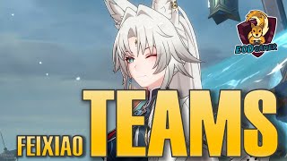 Best Teams for Feixiao in Honkai Star Rail [upl. by Lamaaj]