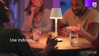 Philips Hue GO Portable table lamp [upl. by Atnwahsal]