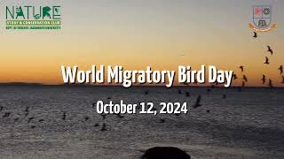 World Migratory Bird Day 2024  NSCC  Department of Zoology  Jagannath University  Dhaka [upl. by Cris]