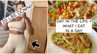 WHAT I EAT IN A DAY TO LOSE WEIGHT on 1500 CALORIES  DAY IN THE LIFE [upl. by Aliuqaj826]