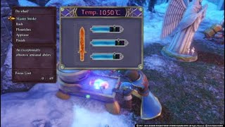 Dragon Quest XI Postgame  How to Forge Supreme Sword Of Light 3 [upl. by Enilorak]