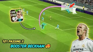 This Booster Beckham is Too Much 😭  100 Rated Madrid Beckham  eFootball 24 [upl. by Ridglea89]