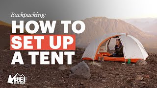 How to Set Up a Tent [upl. by Ellenoj]