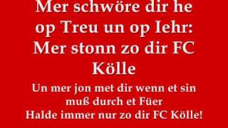 1FC Köln Hymne Lyrics [upl. by Rosner191]