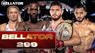 Eblen v Edwards The Beginning  Bellator 299  Full Event [upl. by Edsel454]