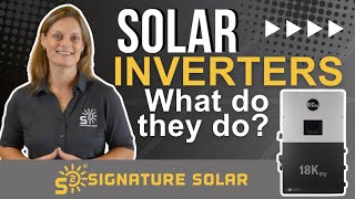 Solar Inverters Explained What Does a Solar Inverter Do and How They Work to Power Your Home [upl. by Jaela]