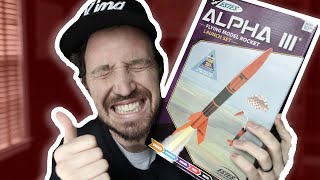 Unboxing Estes Alpha iii Model Rocket Is this the best beginner rocket [upl. by Meraree]