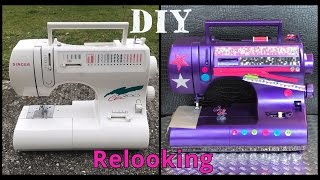 Customiser une Machine à Coudre  DIY [upl. by Bilicki843]