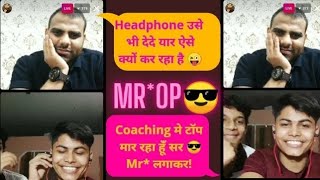 Mr sir live on instagram 🔴coaching me top maar rya hu Mr star lgakar sir😎😎physicswallah Mrsir [upl. by Becka347]