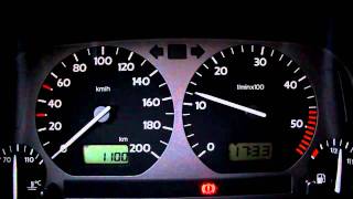 VW VentoGolf III Secret Tachometer [upl. by Eenalem442]