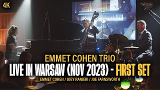 Emmet Cohen Trio  Live in Warsaw November 2023  First Set [upl. by Bunnie]