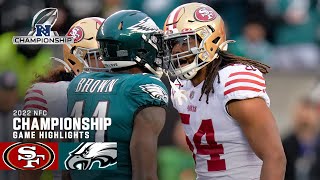 San Francisco 49ers vs Philadelphia Eagles  2023 NFC Conference Championship Game Highlights [upl. by Mckeon]