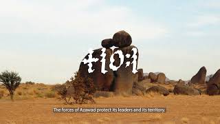 Tinariwen  Azawad Lyric Video [upl. by Llenrad]