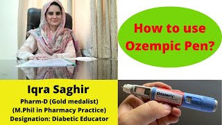 how to use ozempic pen  Ozempic injection how to use How to use ozempic injection [upl. by Latreshia239]