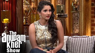 Tennis star  Sania Mirza  The Anupam Kher Show  Colors TV Serial [upl. by Annoj]