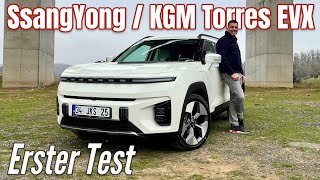 SsangYong  KGM Torres EVX BYDBatterie im ElektroSUV aus Korea  Test  Preis  2024 [upl. by Larissa]