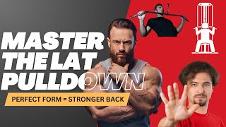 Master the Lat Pulldown Perfect Form Common Mistakes amp Pro Tips for a Stronger Back [upl. by Arad]