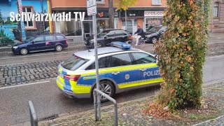 🚨🚔 Polizeieinsatz an St Georgener Schulen Vater mit Messer festgenommen  Livestream 21102024 [upl. by Bysshe]