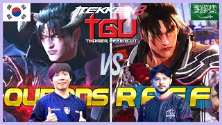 Liquid  QUDANS 🇰🇷 Devil Jin vs Dragons  RAEF 🇸🇦 Jin ➤ TWT 2024  TGU 2024  Day 1  Tekken 8 [upl. by Elsworth]