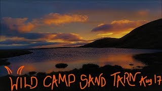 Wild Boar Fell Sand Tarn Wild Camp Yorkshire Dales August 17 [upl. by Ehcrop]