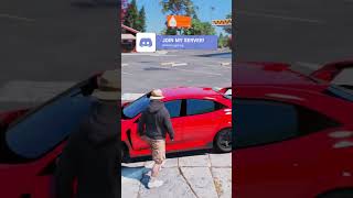 MODDED Honda Civic DESTROYS Supercars 😂 GTA 5 RP FiveM LURP shorts [upl. by Attaynek]