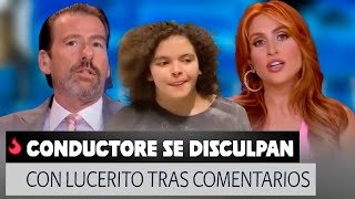 Videgaray Sofía Rivera y El Estaca se disculpan públicamente con Lucerito tras comentarios [upl. by Nahtanohj]