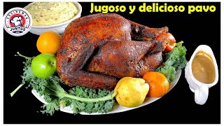 Receta de Jugoso y delicioso pavo para la cena de acción de gracias [upl. by Bartley827]