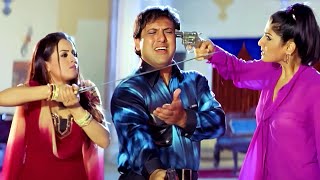 दोनों बीवियों और बच्चो ने मिलकर Govinda का बना दिया Sandwich 😜 Govinda Raveena Climax लोटपोट Comedy [upl. by Tivad]