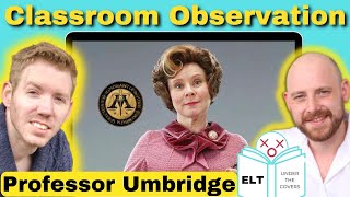 Professor Umbridge  Teachers Break Down Teaching Clip  Classroom Observation Reaction amp Analysis [upl. by Skantze]