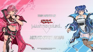 Livestream  This Month in Master Duel  November 2024 [upl. by Yarled]