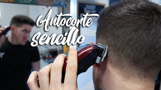 TUTORIAL CORTE SUPERIOR CON TIJERAS EN CASA  Cortártelo tu mismo [upl. by Mosby675]