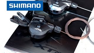 Shimano XTR M9000 11 Speed Rear Shifter vs XT M8000  Quick Check [upl. by Ecineg]