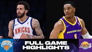 South Bay Lakers vs Westchester Knicks  Game Highlights [upl. by Welford]