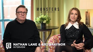 Nathan Lane amp Ari Graynor on Monsters The Lyle and Erik Menendez  Interview [upl. by Landy]