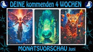 🤍🐺 🌿Deine kommenden 4 Wochen🌿Monatsvorschau JUNI🌿🤍🐺 Unboxing Britta Baumann Decks ☆Auswahlorakel [upl. by Fitting]