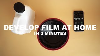 The Easiest Way to Develop Film at Home in 3 Minutes  Cinestill Df96 Review [upl. by Kehsihba]