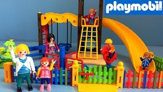 Playmobil Playground 5568 unboxing  Playmobil Speeltuin Nederlands gesproken [upl. by Tally]