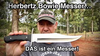 Herbertz Bowie Messer DAS ist ein Messer [upl. by Aiekram]