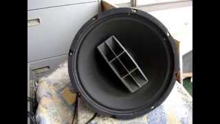 Jensen Coaxial 2 Way High Fidelity speaker system SOUND working [upl. by Zilada]