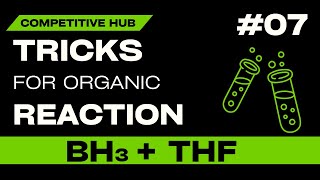 BORANE BH3  THF REACTIONS  TRICKS  ORGANIC  JEE MAINS  NEET  COMPETITIVE HUB [upl. by Aitahs]