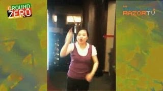 China woman lets loose Ground Zero Pt 3 [upl. by Foushee906]