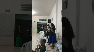 Culto de louvor e adoração na igreja pentecostal semeando vidas nas cidade Ituiutaba MG [upl. by Adla]