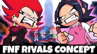 FNF RIVALS VS Friday Night Funkin  Concept DEMO FNF MOD [upl. by Zandra]