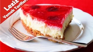 Vişneli Cheesecake Nasıl Yapılır  How To Make Sour Cherry Cheesecake [upl. by Egroeg292]