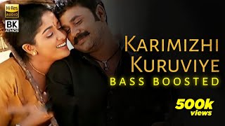 Karimizhi Kuruviye  BASS BOOSTED  Meeshamadhavan  360 kbps  Bass KeraLa [upl. by Nylrak344]