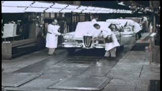 FORD  1958 EDSEL RANGER  Introduction of the Edsel  In the Ford Factory [upl. by Aserehs]