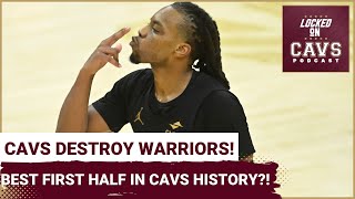 Cleveland Cavaliers CRUSH Golden State  BEST START in team HISTORY  Cavs CHAMPIONSHIP Contenders [upl. by Regnij]