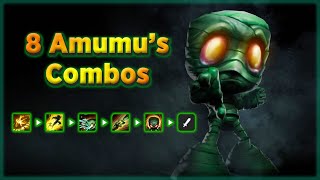 ALL AMUMU COMPLETE COMBOS  WILD RIFT GUIDE [upl. by Lorenz533]